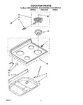 Diagram for 02 - Cooktop, Lit/optional