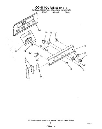 Diagram for RF3165XWW1