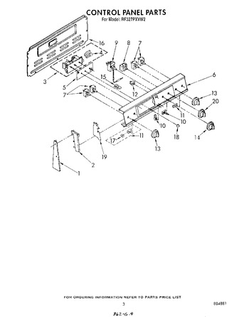 Diagram for RF327PXVW2