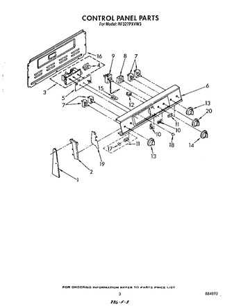 Diagram for RF327PXVW3