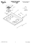 Diagram for 01 - Cooktop Parts