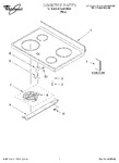 Diagram for 01 - Cooktop, Literature