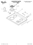 Diagram for 01 - Cooktop, Literature