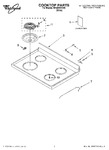 Diagram for 01 - Cooktop Parts