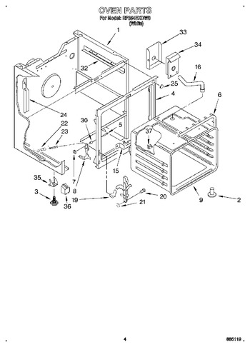 Diagram for RF354BXDW0