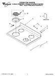 Diagram for 01 - Cooktop Parts