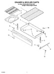 Diagram for 05 - Drawer & Broiler