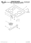 Diagram for 01 - Cooktop, Literature