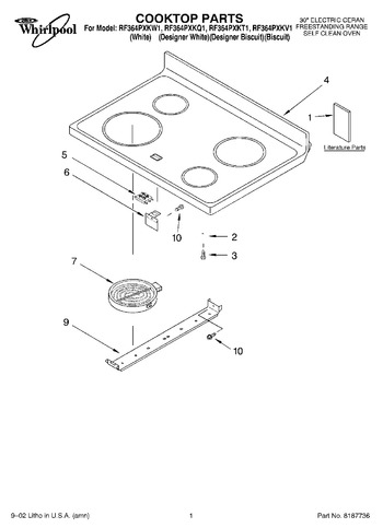 Diagram for RF364PXKQ1