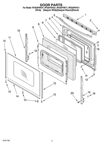 Diagram for RF364PXKQ1