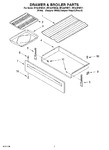 Diagram for 05 - Drawer And Broiler, Optional