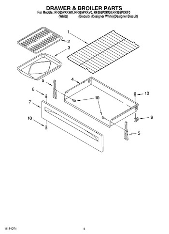 Diagram for RF365PXKW0