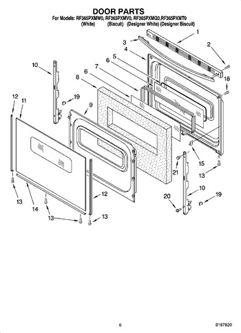 Diagram for RF365PXMW0