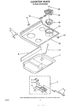 Diagram for RF365PXWN0