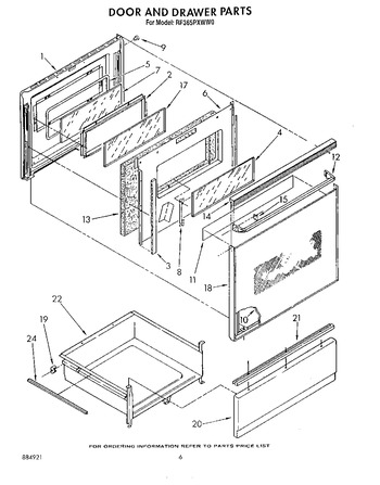 Diagram for RF365PXWN0