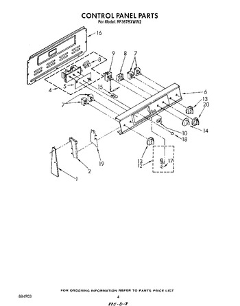 Diagram for RF367BXWW2