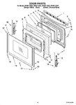 Diagram for 05 - Door Parts, Optional Parts