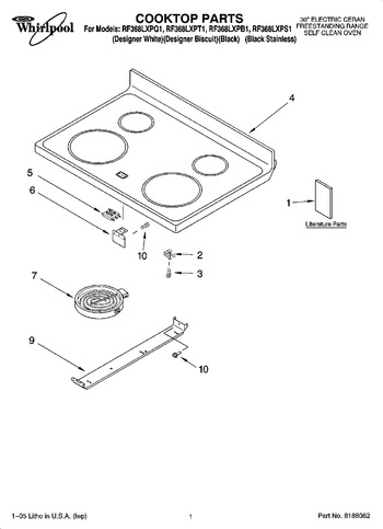 Diagram for RF368LXPS1