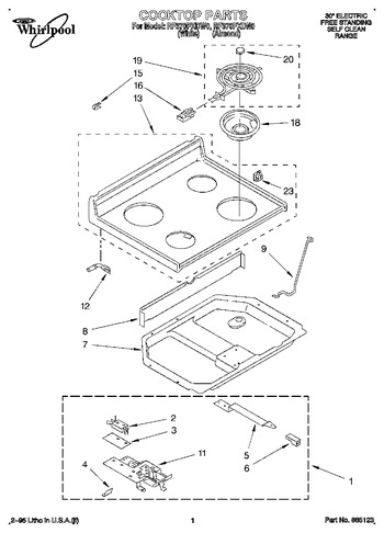 Diagram for RF370PXDW0