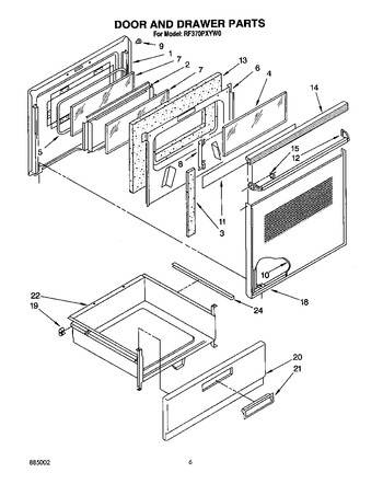 Diagram for RF370PXYN0