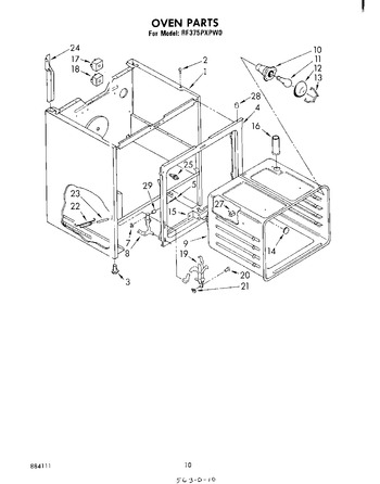 Diagram for RF375PXPW0