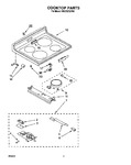 Diagram for 02 - Cooktop