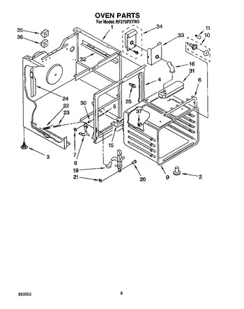 Diagram for RF376PXYQ0