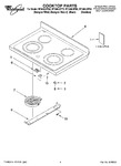 Diagram for 01 - Cooktop Parts