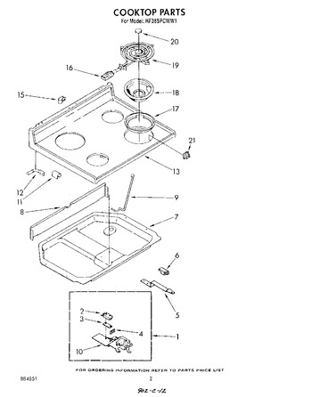 Diagram for RF385PCWW1