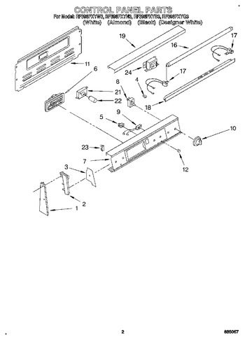 Diagram for RF396PXYW3