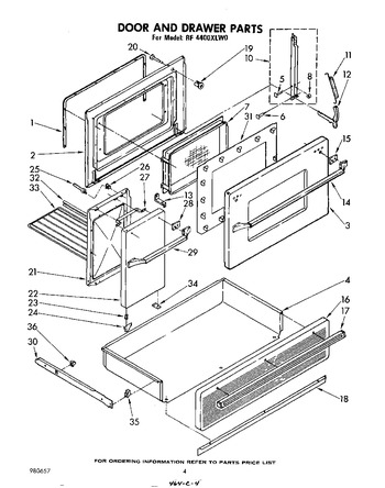 Diagram for RF4400XLW0