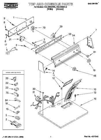 Diagram for RGL4636BL2