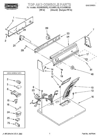 Diagram for RGX4635EN2