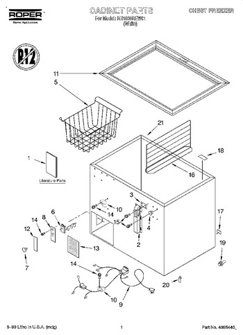 Diagram for RH1000REW01