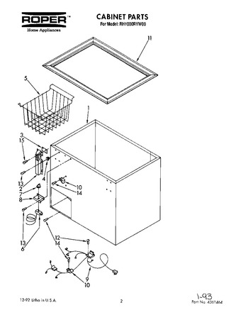 Diagram for RH1000RYW00