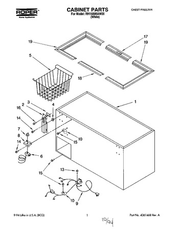 Diagram for RH1500RAW00