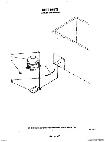 Diagram for RH1500RWW00