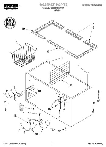 Diagram for RH1599REW03