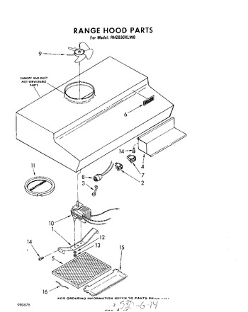 Diagram for RH2030XLW0