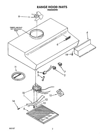 Diagram for RH2030XXN0