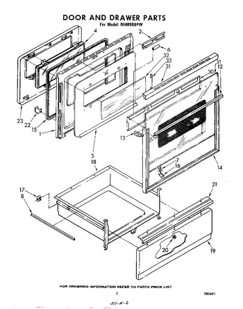 Diagram for RHM988PW