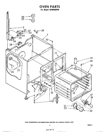 Diagram for RHM988PW