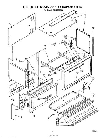 Diagram for RHM988PW