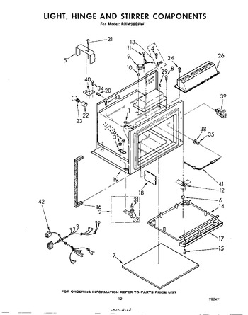 Diagram for RHM988PW