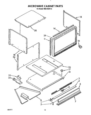 Diagram for RM278BXV5