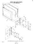 Diagram for 11 - Door And Latch