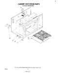 Diagram for 12 - Cabinet And Hinge