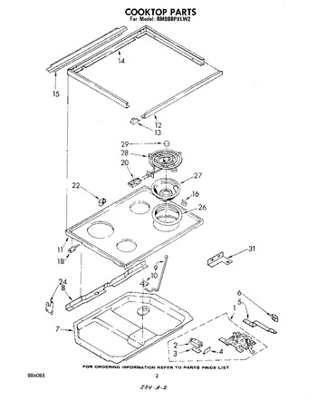 Diagram for RM988PXLW2