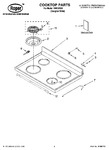 Diagram for 01 - Cooktop Parts