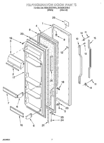 Diagram for RS20DKXFW01